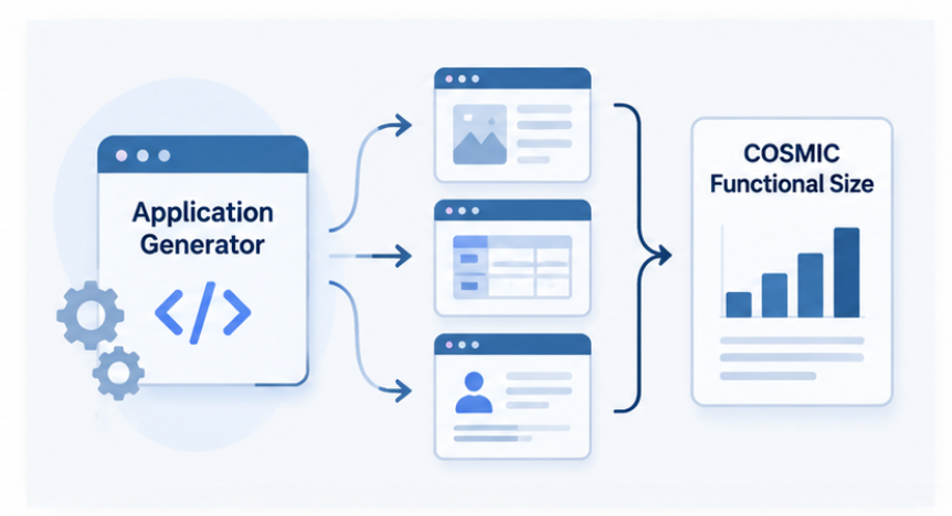 Functional Sizing of a Software Application Generator